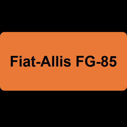 Fiat-Allis FG-85